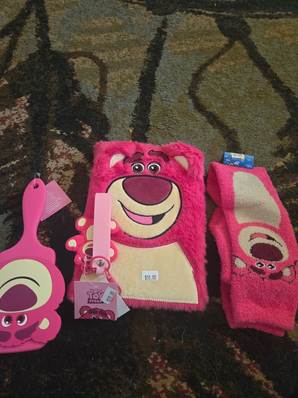 Claire's Pink Lotso Plush Accessory Set